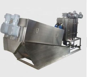 Filtre-presse automatique de volute d'acier inoxydable/presse vis de pièce de rechange 25 - puissance 75KW