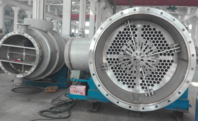 Type de bobine hélicoïdal de tube en spirale échangeur de chaleur/condensateur industriel 380V