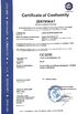 Chine Jiangsu Stord Works Ltd. certifications